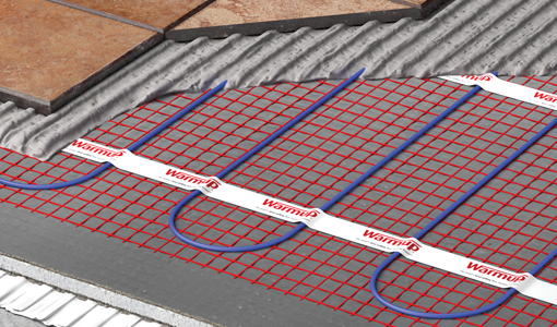 Paneles de aislamiento térmico con cubrimiento - Suelo radiante eléctrico,  Warmup